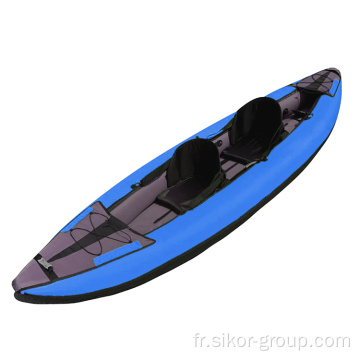 Prix ​​de bateau de kayak de kayak de kayak de kayak gonflable personnalisé de haute qualité